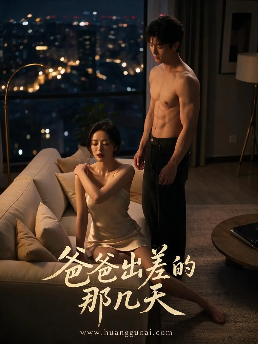 剧集海报：夜晚客厅里，女士坐在沙发上，男士站在一旁